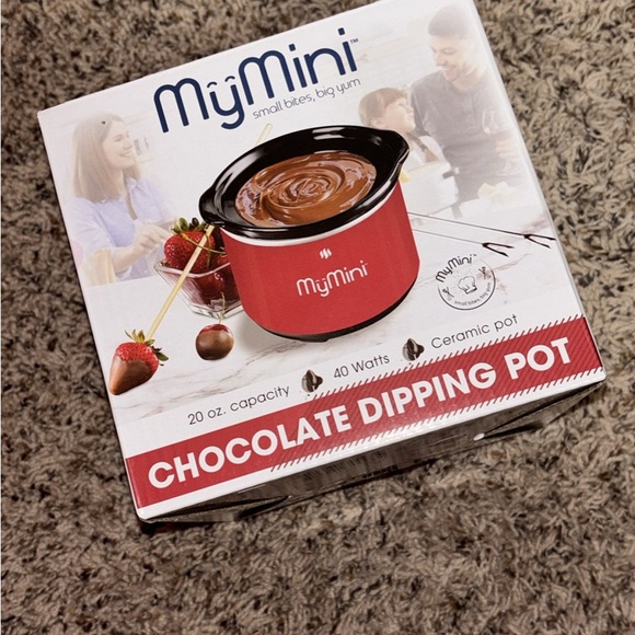 Other - MyMini Red Chocolate Dipping Pot